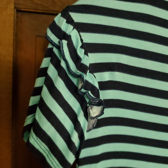 Blue stripe tunic top - Picture 3 of 3